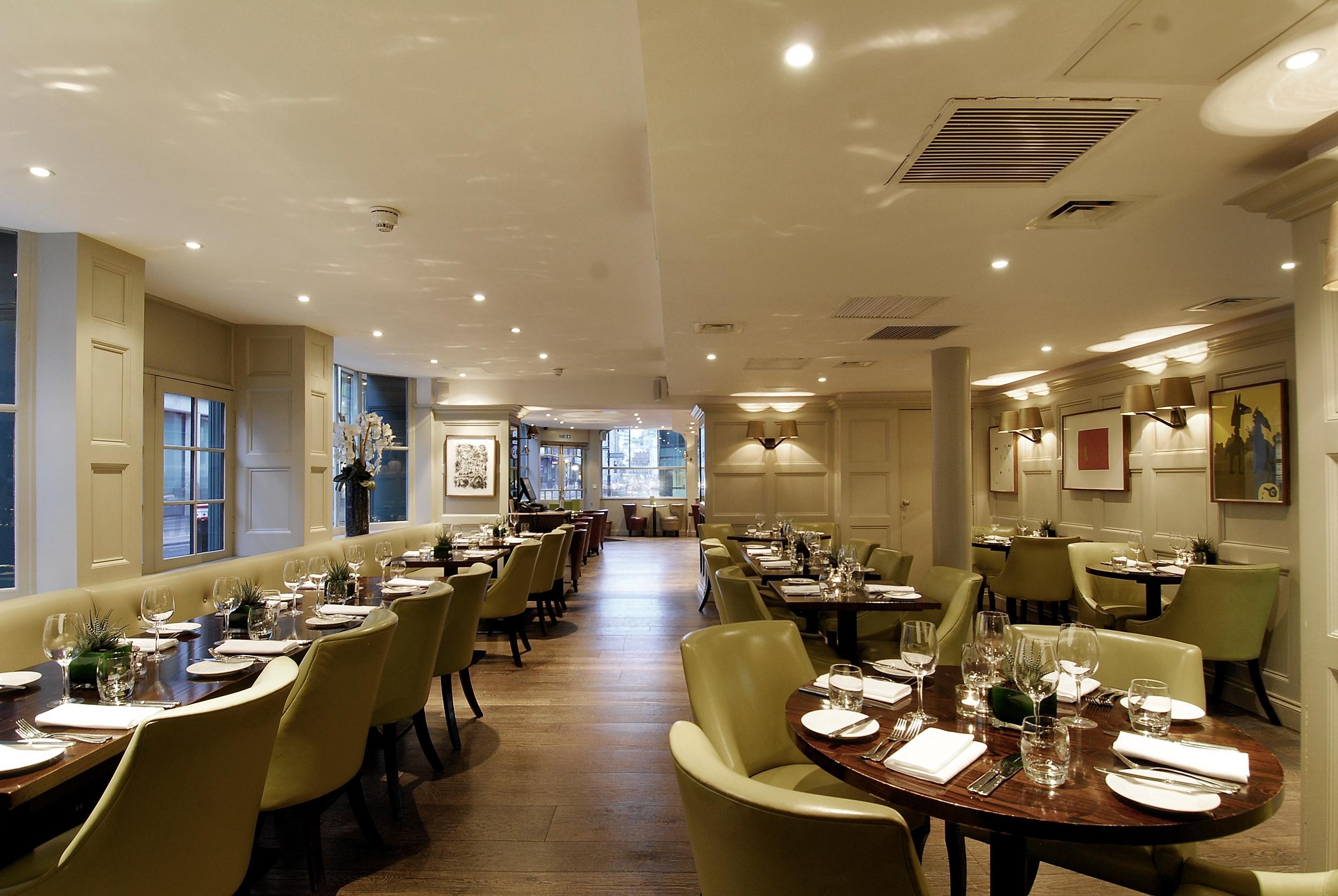 Montcalm Brewery, London City Dış mekan fotoğraf Interior of the restaurant