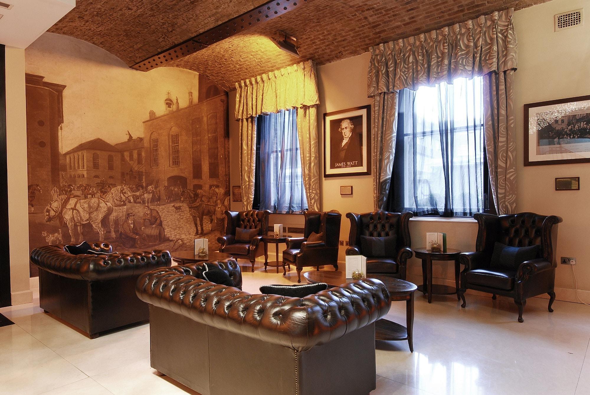 Montcalm Brewery, London City Dış mekan fotoğraf The Club Lounge at the hotel